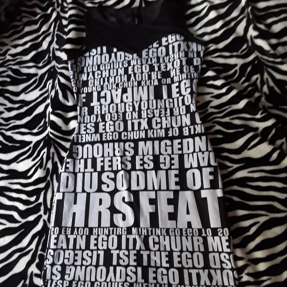 Headlines statement mesh party dress